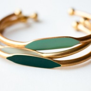Accessorize: Green Trio Bracelets